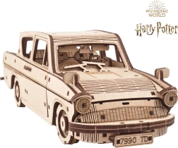 3D koka mehāniskais puzles modelis Harry Potter Lidojošais Ford Anglia