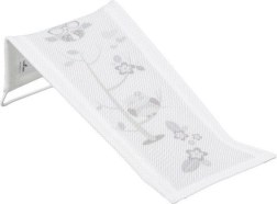 Auduma vannas atbalsts ar pūces motīvu, balts