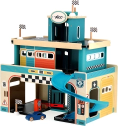 Vilac Koka Vintage Garāža Vilacity