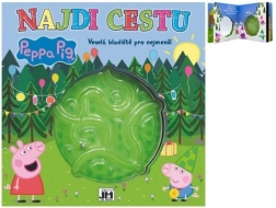 Jautrā Peppa Pig labirinta grāmata pašiem mazākajiem