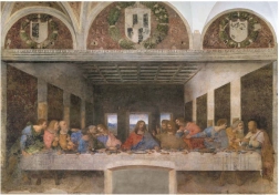 Puzle CLEMENTONI Museum Collection: Pēdējās vakariņas (1000 gab.)