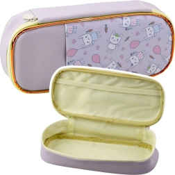 Pildspalva ar zaķīšiem, violeta 24 cm