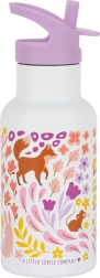 Stainless Steel Drinking Bottle Flower Garden 350 ml