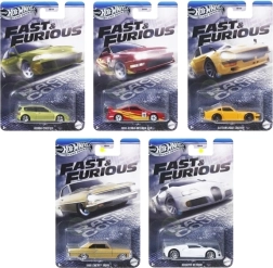 Hot Wheels Fast & Furious – 5-Car Set Silver Series