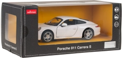 Metal Porsche 911 Model in 1:24 Scale, White RASTAR