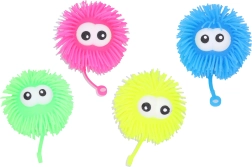 Spīdoša bumbiņa ar acīm 9 cm