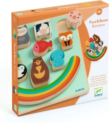 Puzz & Boom dzīvnieki ar varavīksni no Djeco