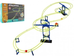 Bumbiņu trase Spacerail – radošs konstruktors ar 220 detaļām