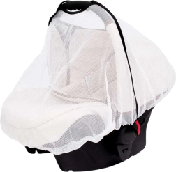 Universāls moskītu tīkls autosēdeklītim New Baby Basic, balts