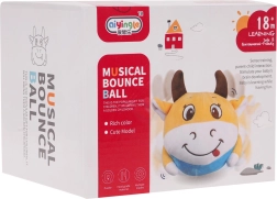 Interaktīva lēkājoša gotiņa ar gaismām un skaņām