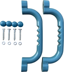 Plastmasas turētāji, tirkīza, bērnu rotaļu laukumiem