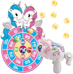Woopie 2-in-1 šautriņu spēle bērniem Vienradzis