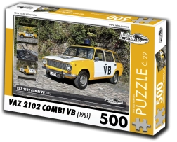 Puļl2e Retro-auto VAZ 2102 Combi VB 500 detaļas