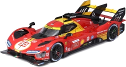 Metāla modelis Bburago 1:24 Ferrari 499P – 24h Le Mans 2024 uzvarētājs