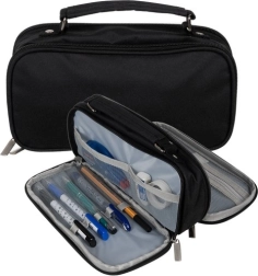 Izvelkams divkameru skolas penālis Maaleo – melna