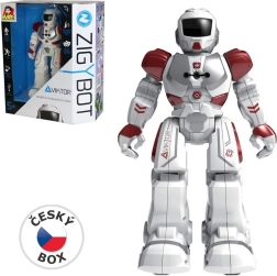 Interaktīvais robots Viktors 27 cm, 21 funkcija, sarkans
