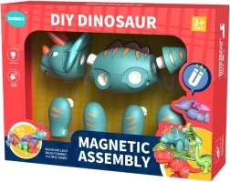 Magnētiskais saliekamais triceratops