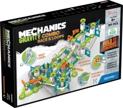 Geomag Mechanics Gravity Combo sacīkšu komplekts, 197 detaļas