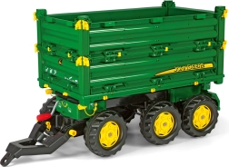 Rolly Toys izgāžamā piekabe John Deere ar 3 asīm