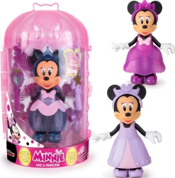 Disney Minnie Mouse princese lelle ar skapi un tērpiem