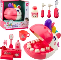 Unicorn Dentist - Children's Dental Set Pink