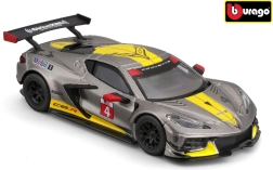 Metāla modelis 1:43 Chevrolet Corvette C8.R 2020 – Bburago