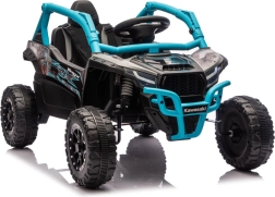 Elektriska bērnu automašīnīte KAWASAKI JS330 24V, melni-zila