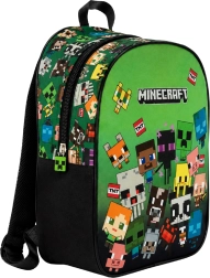 Minecraft bērnu mugursoma zaļa 26 cm