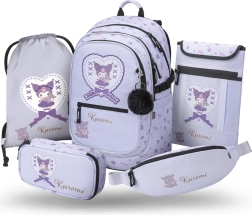 Baagl skolas komplekts 5 daļu Core Kuromi Sweet One