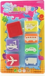 Zīmogiem transportlīdzekļi – komplekts 6 gab.