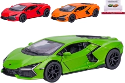 Kinsmart Lamborghini Revuelto metāla modelis 1:38 ar atveramām durvīm