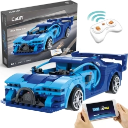 CADA RC konstruktors Sacīkšu auto Blue Race Car Dual Mode, 325 detaļas