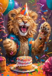 Puzzle 300 Pieces – Happy Birthday! CASTORLAND