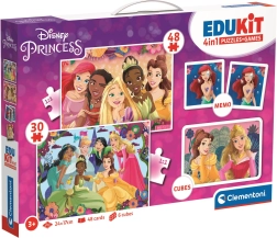 Disney Princeses spēļu komplekts 4 vienā