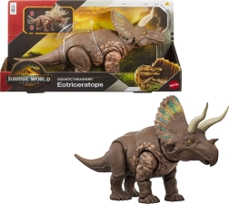 Figūriņa eotriceratopss JURASSIC WORLD Rebirth Gigantic Thrashers 32 cm
