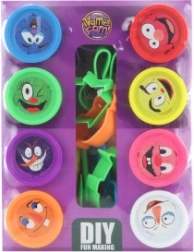 Modelēšanas plastilīna komplekts ar formiņām