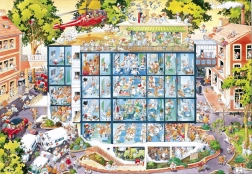 Puzzle Neatliekamā palīdzība 2000 gabalu HEYE