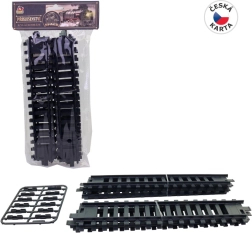 Taisno sliežu komplekts 22 cm – 6 gab. ar savienotājiem
