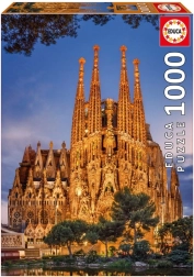 Puzzle Educa Sagrada Familia 1000 gabalu