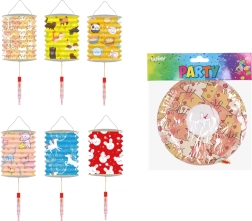 Lampions cilindrs Dzīvnieciņi 16 cm