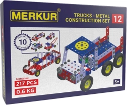 Merkur Metal Construction Set: Tow Truck, 217 Pieces