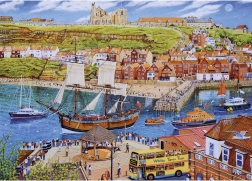 GIBSONS puzle Endeavour, Whitby 1000 gabali