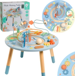 Koka aktivitāšu galds Jūras pasaule - Mūzikas un izglītojošs