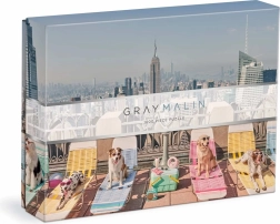 Puzzle Gray Malin Dogs in New York 1000 pieces
