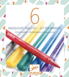 Sparkling markers Djeco