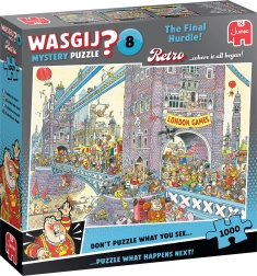 Puzle JUMBO WASGIJ Mystery 8 Pēdējais šķērslis 1000 gabaliņi