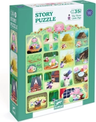 DJECO puzle Trīs sivēntiņi, 35 gabali