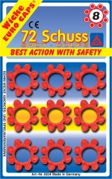 Kapsulas rotaļu pistolēm – disks 8 šāvieniem