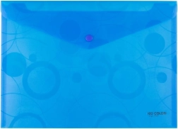 Aploksne Psaníčko ar spiedpogu A5 Neo Colori, zila