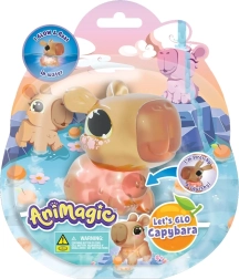 Animagic Let's Glo kapibara – spīdoša interaktīvā rotaļlieta vannai